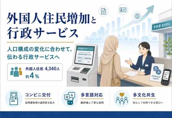 外国人住民に寄り添う行政サービス